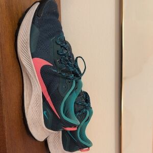 Nike Pegasus Trail 3 'Dark Teal Green Pink Glow' Women's Size 10.5  (42.5)
